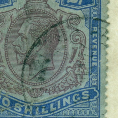 KGV & KGVI Flaws, Ink line flaw -KGF 07