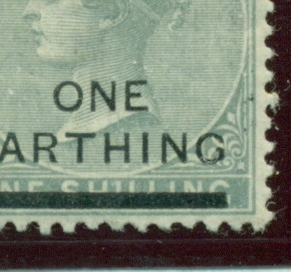 Queen Victoria Flaws Farthine flaw SG-30b QVF 77