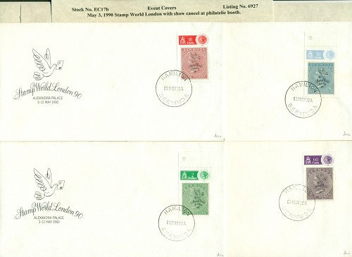 Stamp World London 1990 EC17b