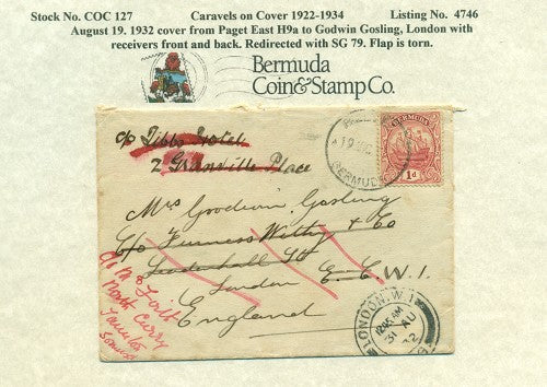 Caravels on Cover 1910-22, 127